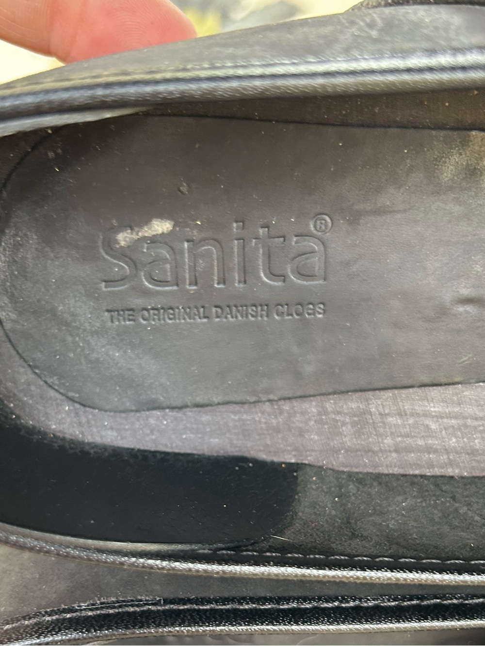 Sanita Leather Closed Leather Clogs - Picture 5 of 10